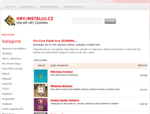 Tablet Screenshot of hry.instaluj.cz